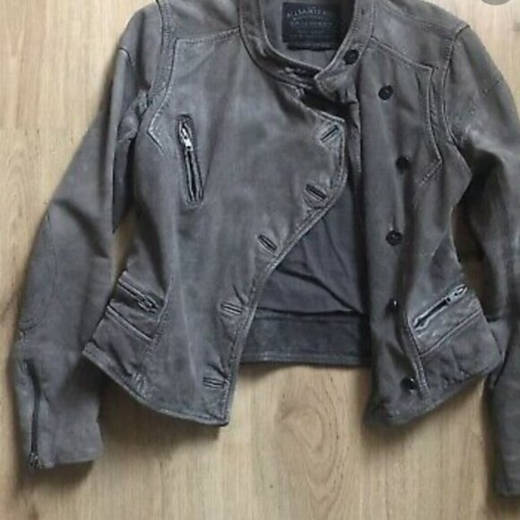 All Saints leather jacket - Picture 2 of 11